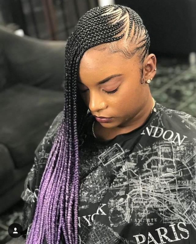 Detailed Braided Cornrows