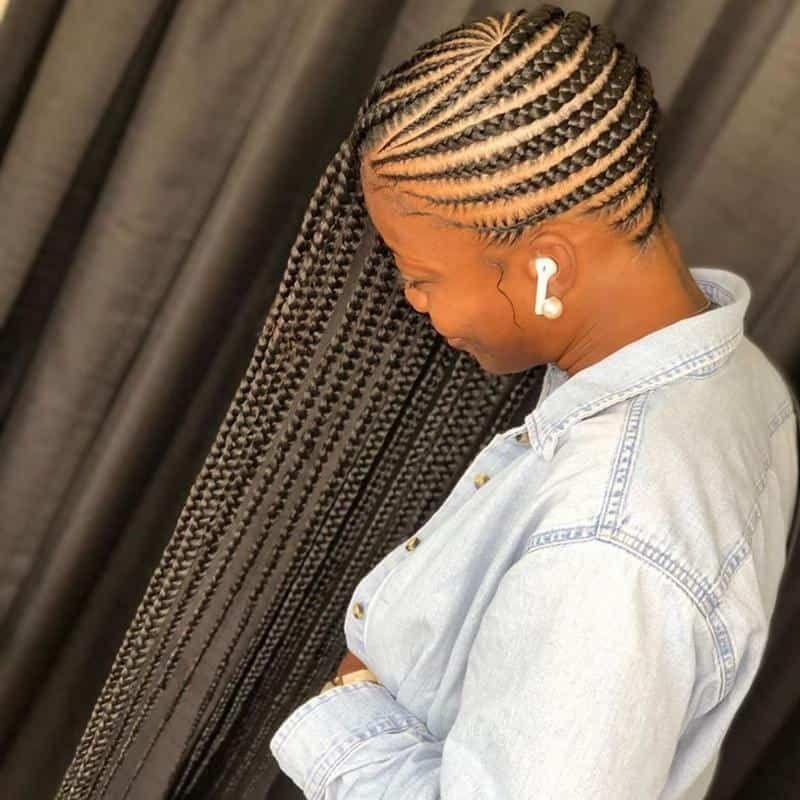 Intricate Cornrow Braids