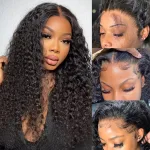 22 Inch Natural black,Deep Wave