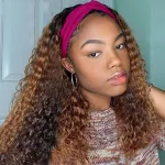 Ombre Headband Wig Deep Wave