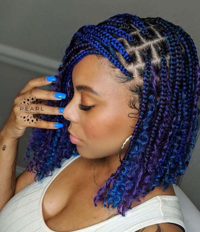 Box Braids Bob