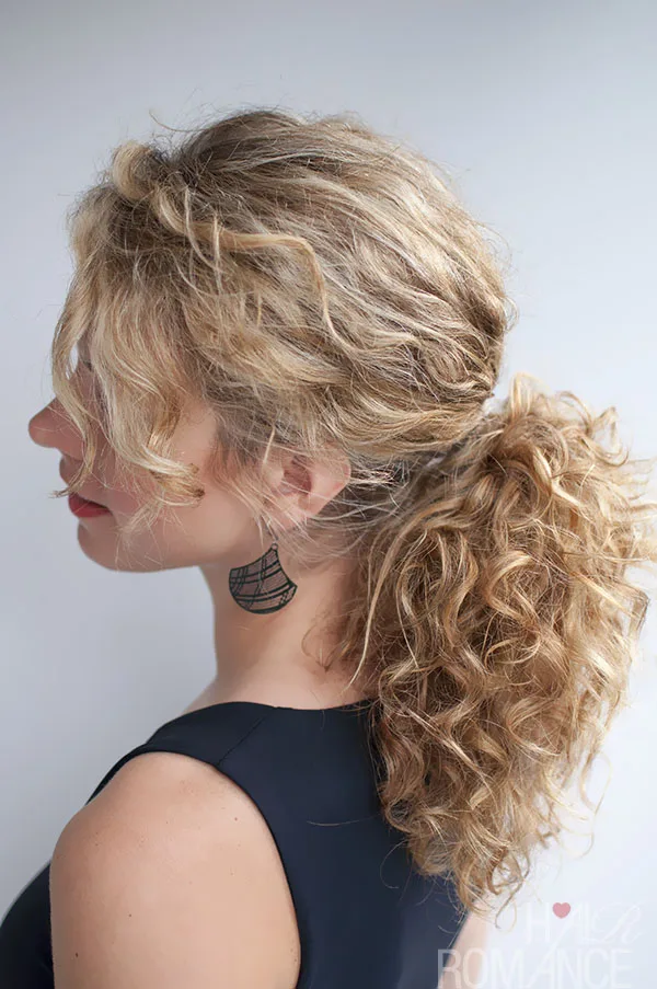 Curly Ponytail