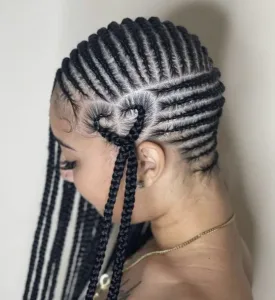 Intricate Side Lemonade Braids Designs