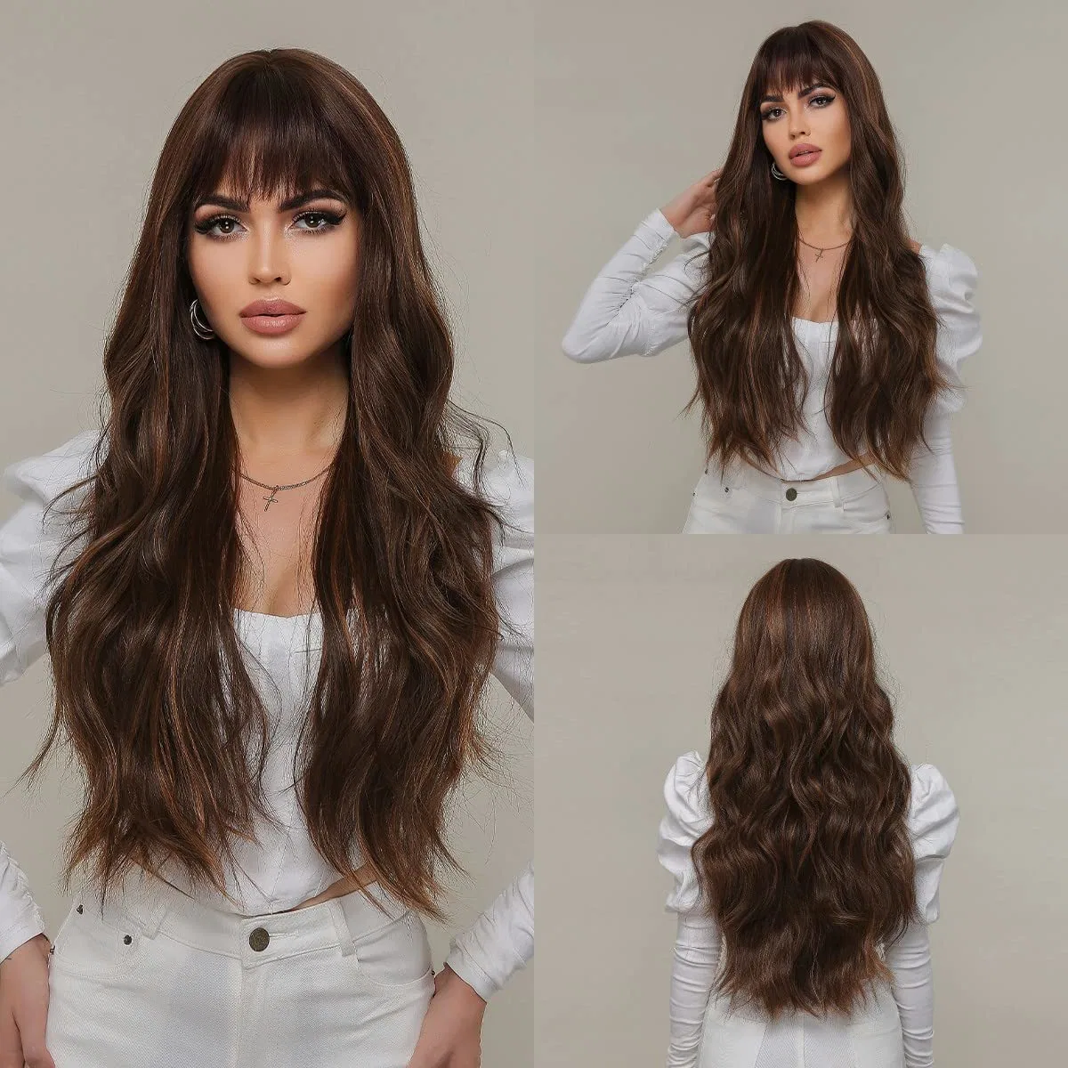 Achieving a Natural and Beautiful Look with a Brown Wig Long