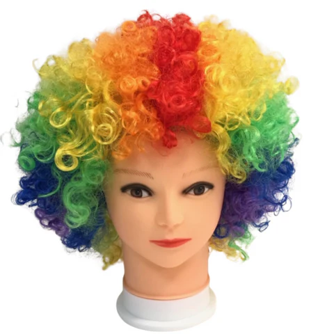 The Significance of the Clown's Rainbow Wig