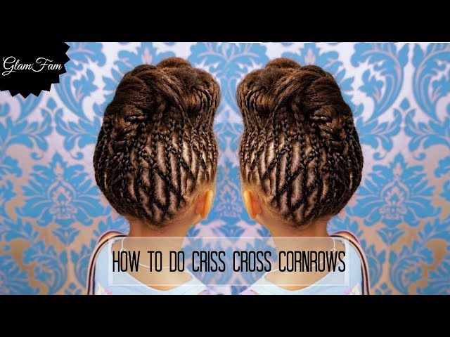 Criss Cross Cornrows