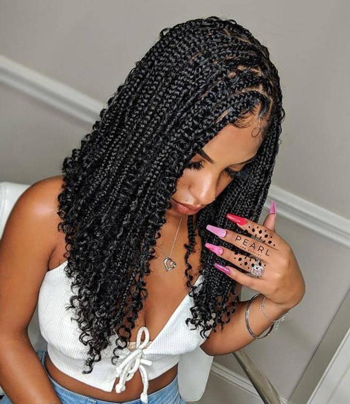 2 braids style