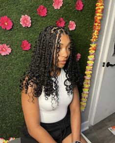 Braided Mohawk with Twists