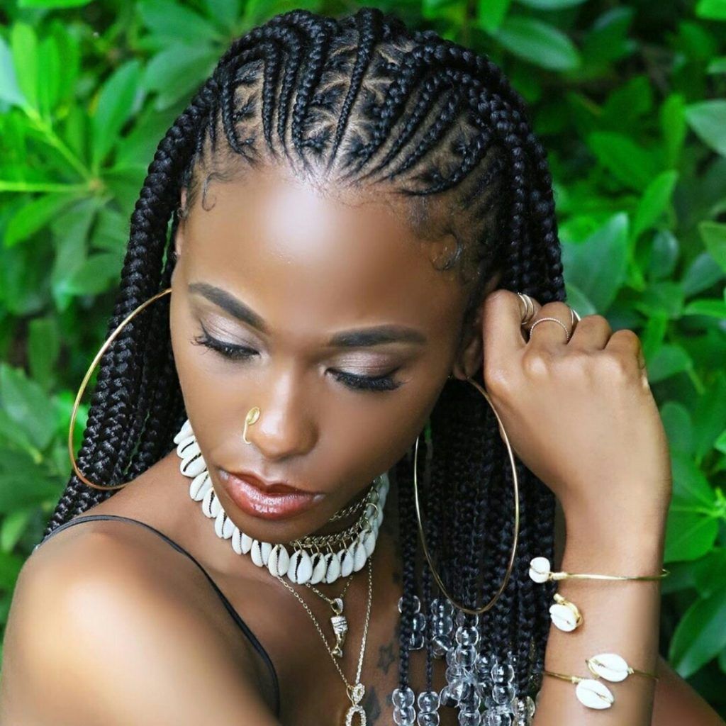 Gorgeous Cornrow Braids