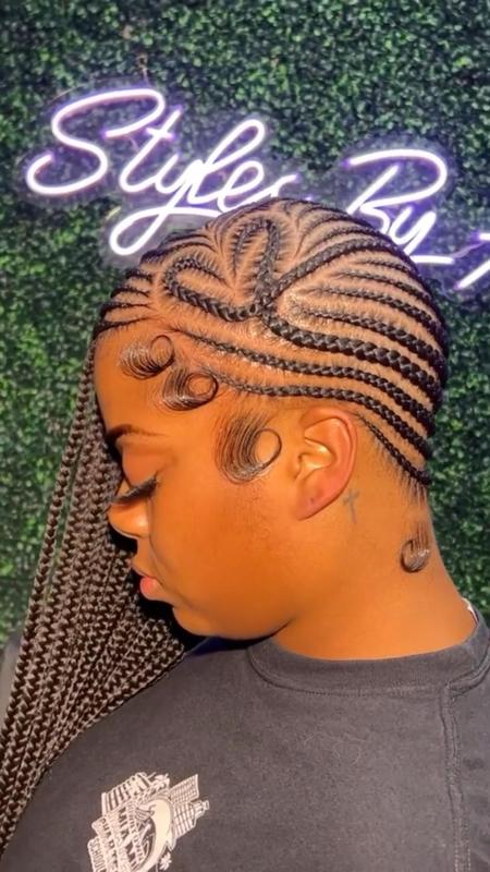 Stunning Lemonade Braids