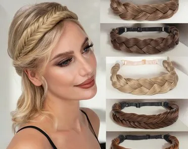 Butterfly Braids with a Headband