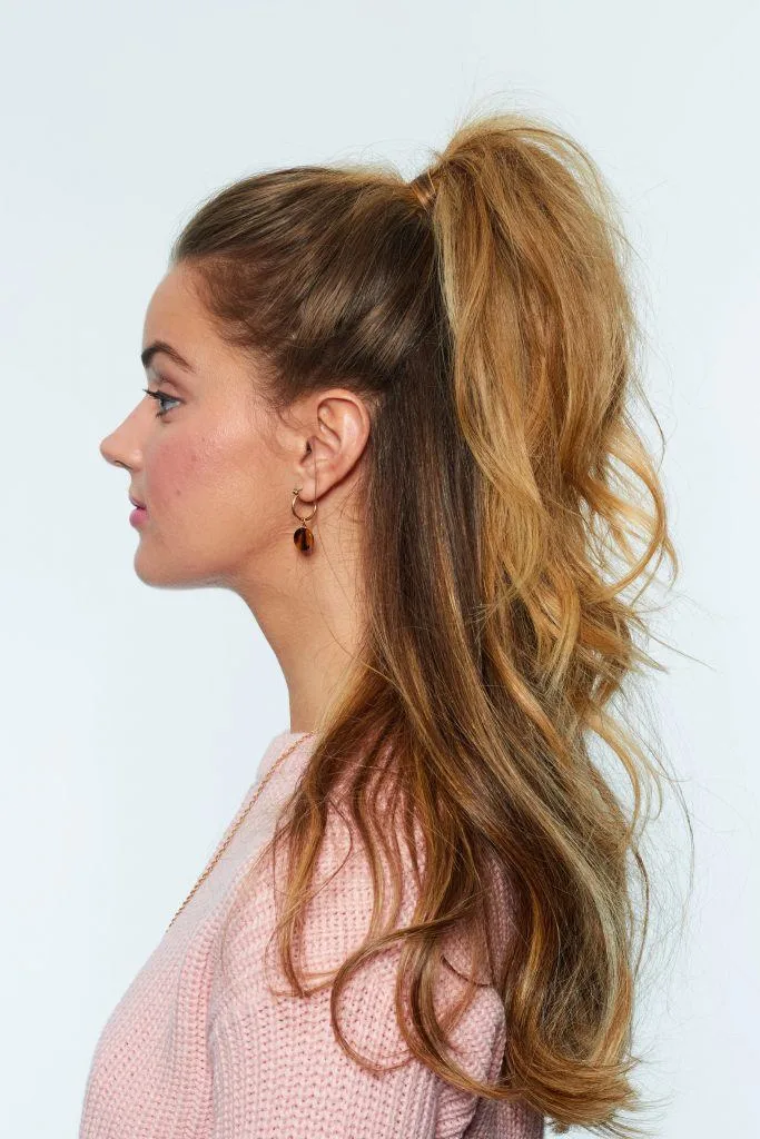 Half-Up Ponytail