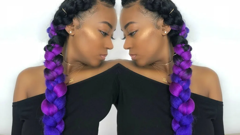 Side-Swept Butterfly Braids