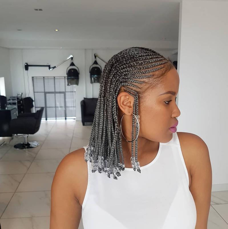 Bold and Chic Braided Look