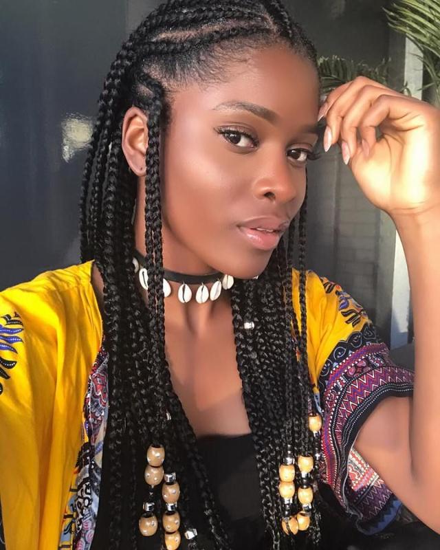 Bold Box Braids