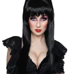 Mistress of the Dark Black Wig