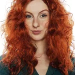 Red Mermaid Wig