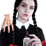 Wed Addams Wig + Red Ribbons