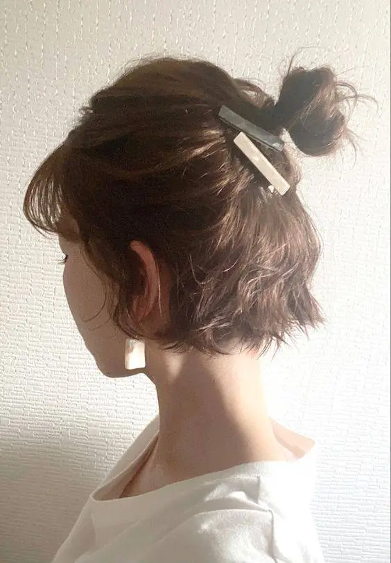 Half-Up Bun