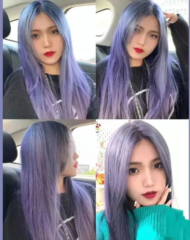 Purple Wig