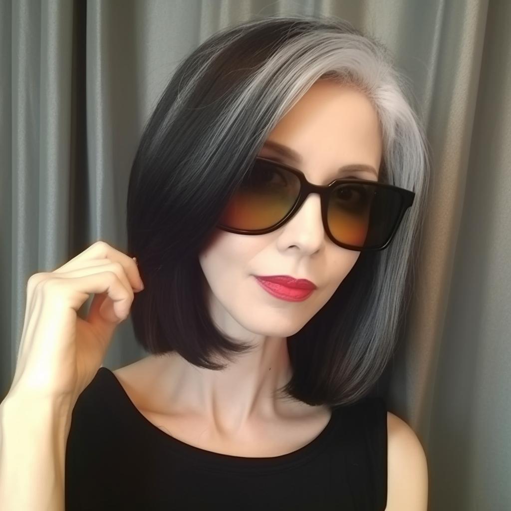 Shoulder-Length Straight Wig