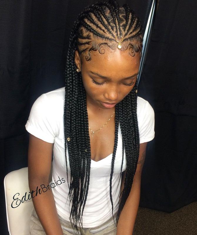 Trendy Cornrow Braids