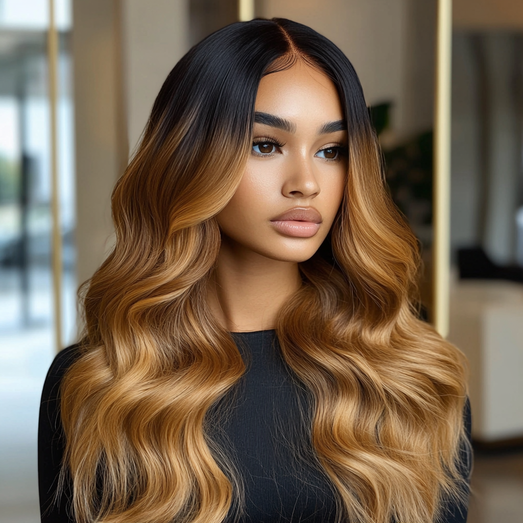 Body Wave Ombre Wig