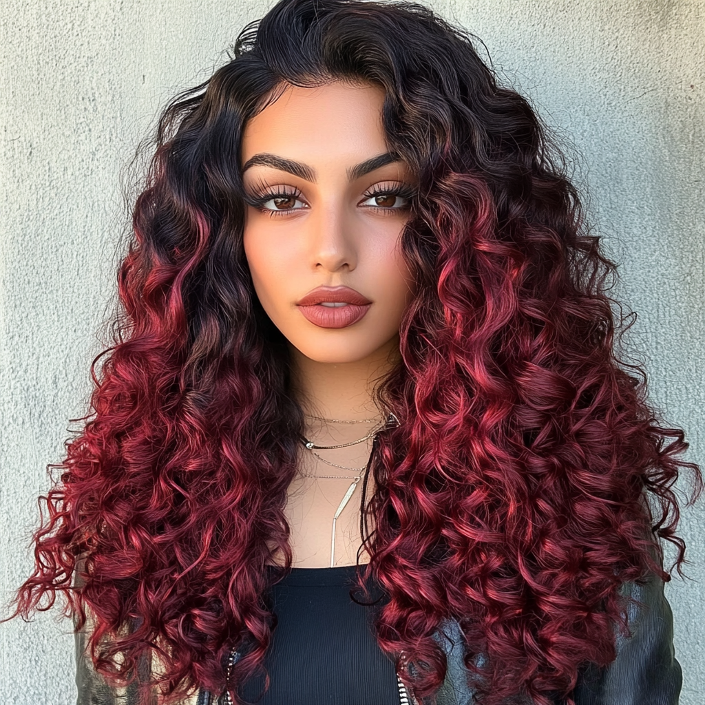 Curly Ombre Wig