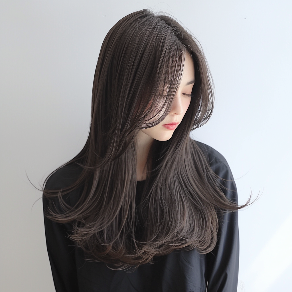 Layered Straight Hair