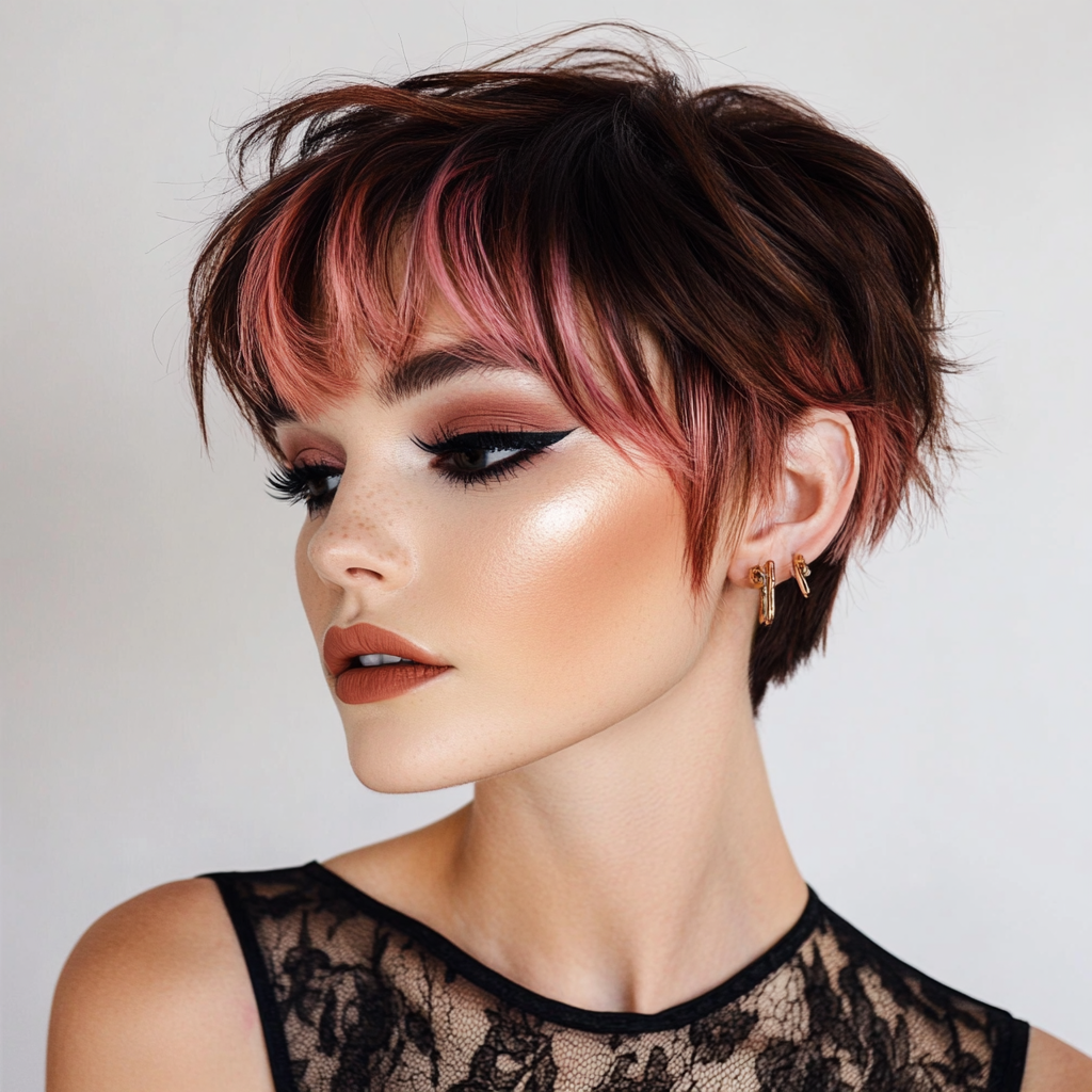 Pixie Cut Ombre Wig