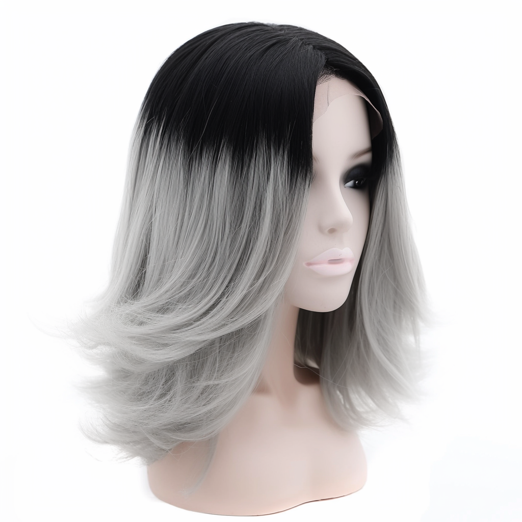 Textured Bob Ombre Wig